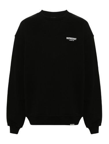 Logo-print cotton sweatshirt - - Man - Represent - Modalova