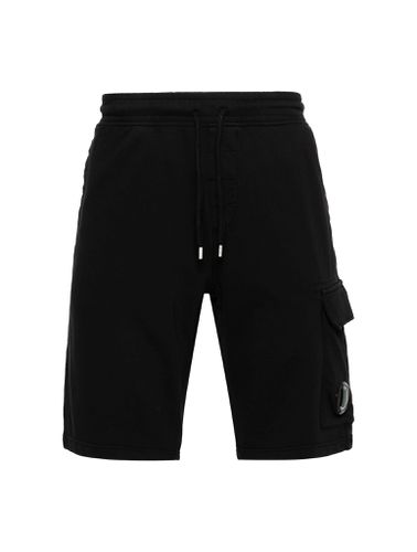 LIGHT FLEECE UTILITY SHORTS - - Man - Cp Company - Modalova