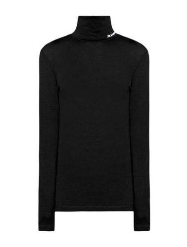 Long sleeve top with funnel neckline - Woman - Jil Sander - Modalova