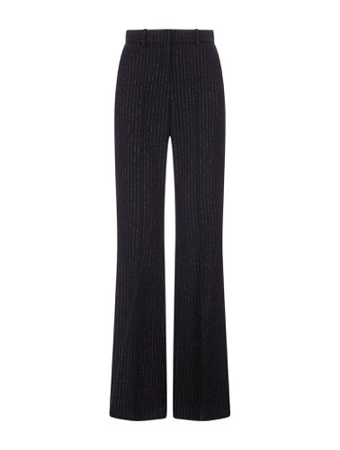 Flare Pants with Lurex Stripes - - Woman - Balmain - Modalova