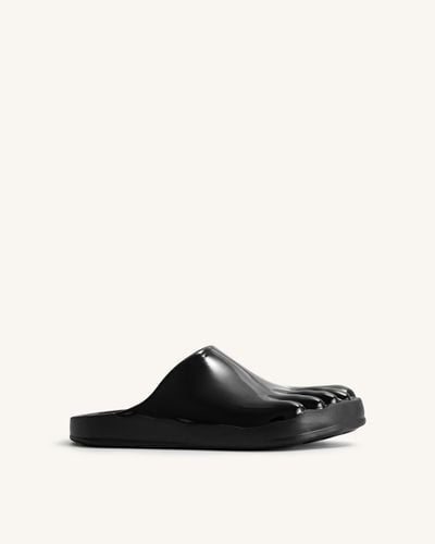 Hayley Toe Model Flat Mules - Black - JW PEI - Modalova