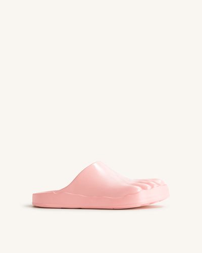 Hayley Toe Model Flat Mules - Pink Beige - JW PEI - Modalova