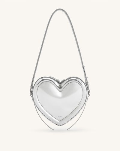 Arlene Heart Shaped Bag - Sliver - JW PEI - Modalova