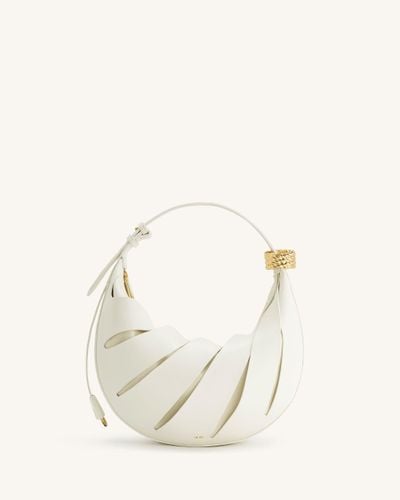 Jana Hollow Out Shoulder Bag - White - JW PEI - Modalova