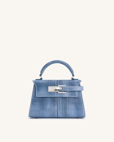 Elise Top Handle Bag - Blue - JW PEI - Modalova