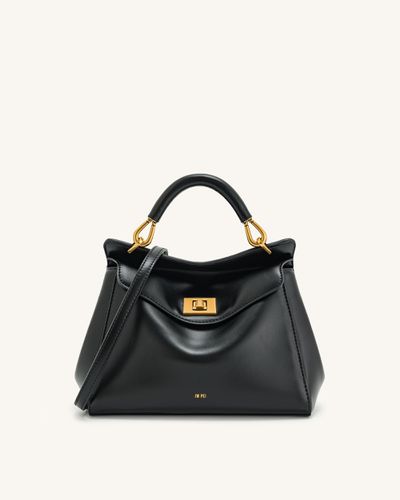 Lucia Classic Top Handbag - Black - JW PEI - Modalova