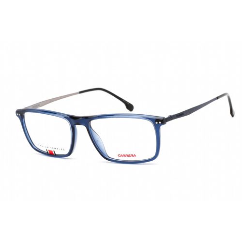 Unisex Eyeglasses - Blue Rectangular Frame Clear Lens / 8866 0PJP 00 - Carrera - Modalova