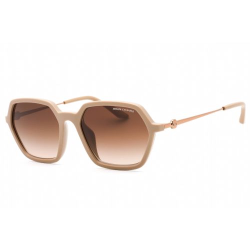 Women's Sunglasses - Shiny Tundra Square Frame / 0AX4139SU 834213 - Armani Exchange - Modalova
