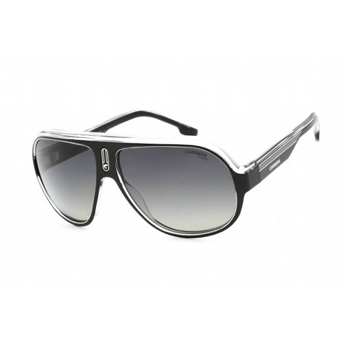 Women's Sunglasses - Black White Plastic Full Rim Frame / SPEEDWAY/N 080S WJ - Carrera - Modalova