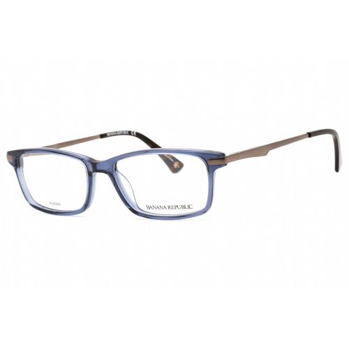 Men's Eyeglasses - Blue Crystal Rectangular Frame / Bernard 0OXZ 00 - Banana Republic - Modalova