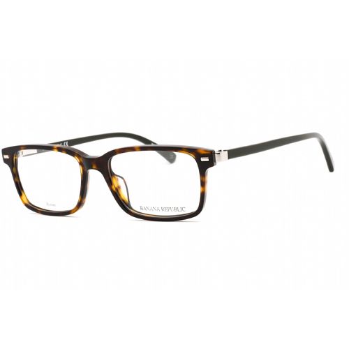 Men's Eyeglasses - Havana Plastic Rectangular Frame / BR 112 0086 00 - Banana Republic - Modalova