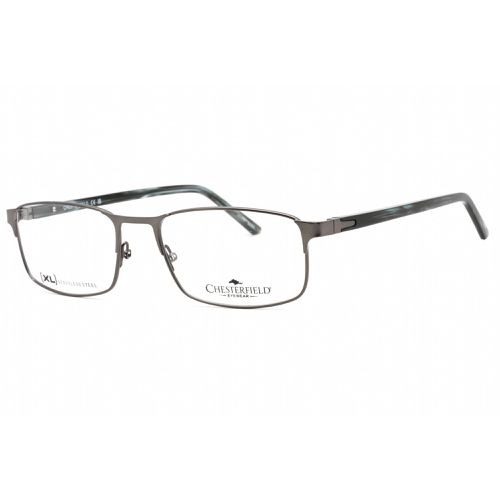 Men's Eyeglasses - Matte Grey Metal Rectangular Frame / CH 85XL 0RIW 00 - Chesterfield - Modalova