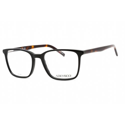 Men's Eyeglasses - Clear Lens Black Square Plastic Frame / AD 137 0807 00 - Adensco - Modalova