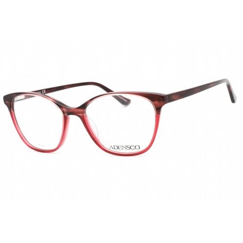 Women's Eyeglasses - Brown Havana Pink Full Rim Cat Eye Frame / AD 236 0S0R 00 - Adensco - Modalova