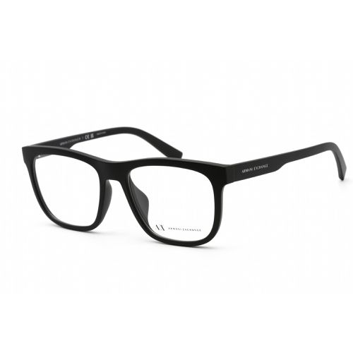 Unisex Eyeglasses - Black Plastic Frame Clear Lens / AX3050F 8078 - Armani Exchange - Modalova