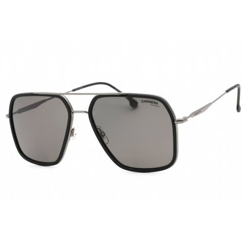 Men's Sunglasses - Matte Black Frame Grey Polarized Lens / 273/S 0003 M9 - Carrera - Modalova