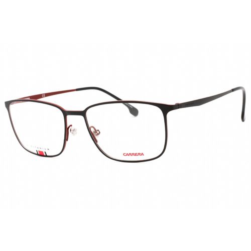 Men's Eyeglasses - Matte Black Metal Frame Clear Lens / 8858 0003 00 - Carrera - Modalova