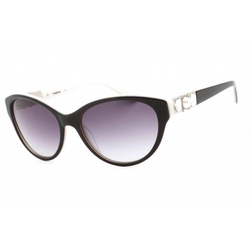 Women's Sunglasses - Jet Full Rim Cat Eye Fixed Nose Pads Frame / BB7187 001 - Bebe - Modalova