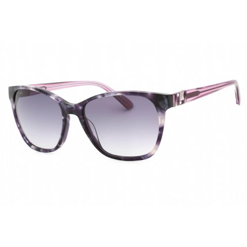 Women's Sunglasses - Plum Full Rim Rectangular Fixed Nose Pads Frame / BB7191 530 - Bebe - Modalova
