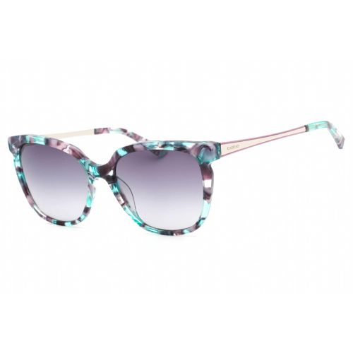 Women's Sunglasses - Plum Full Rim Rectangular Fixed Nose Pads Frame / BB7205 500 - Bebe - Modalova