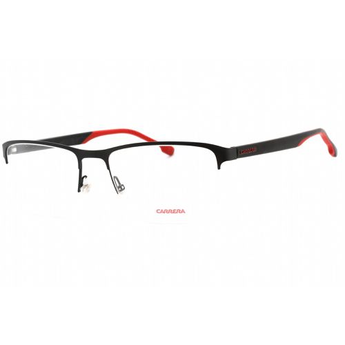 Men's Eyeglasses - Matte Black Half Rim Rectangular / 8870 0003 00 - Carrera - Modalova