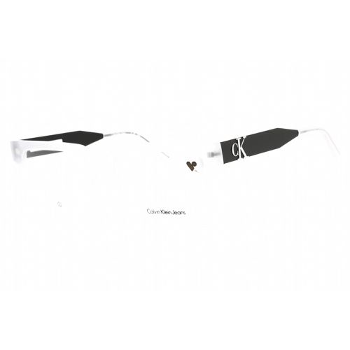 Unisex Eyeglasses - Crystal Clear Plastic Frame / CKJ23619 971 - Calvin Klein Jeans - Modalova