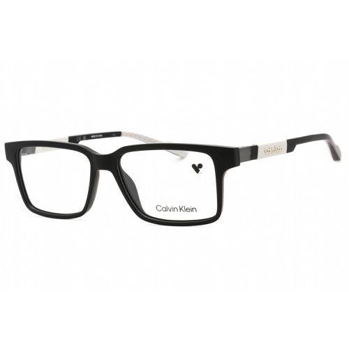 Men's Eyeglasses - Black Plastic Full Rim Rectangular Frame / CK23550 001 - Calvin Klein - Modalova