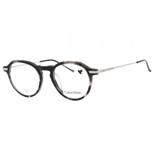 Men's Eyeglasses - Grey Havana Acetate Full Rim Frame / CK23532T 025 - Calvin Klein - Modalova