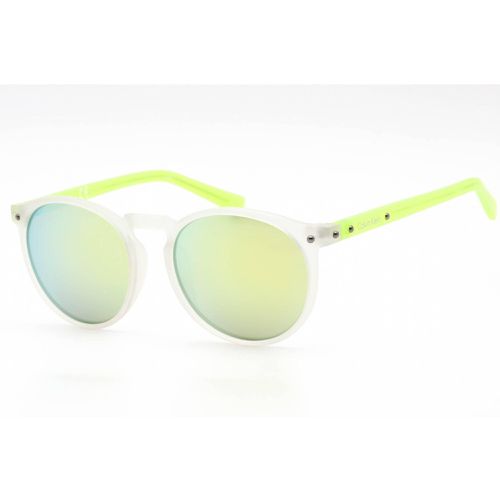 Unisex Sunglasses - Matte Crystal Clear Full Rim Frame / R740S 972 - Calvin Klein Retail - Modalova