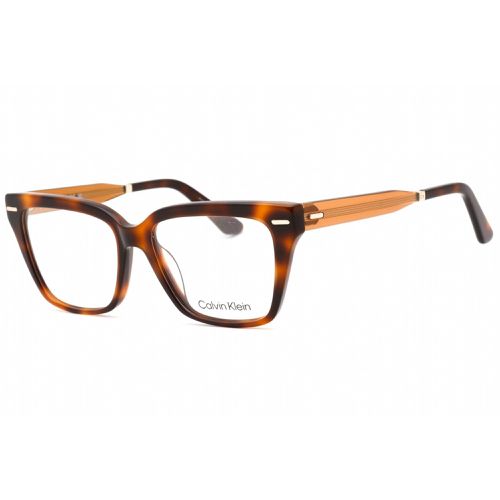 Women's Eyeglasses - Tortoise Plastic Frame Clear Lens / CK22539 240 - Calvin Klein - Modalova