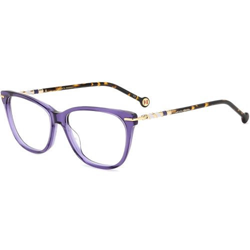 Women's Eyeglasses - Violet Havana Acetate Frame / HER 0096 0HKZ - Carolina Herrera - Modalova