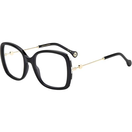 Women's Eyeglasses - Black Square Shape Frame Demo Lens / CH 0022 807 - Carolina Herrera - Modalova