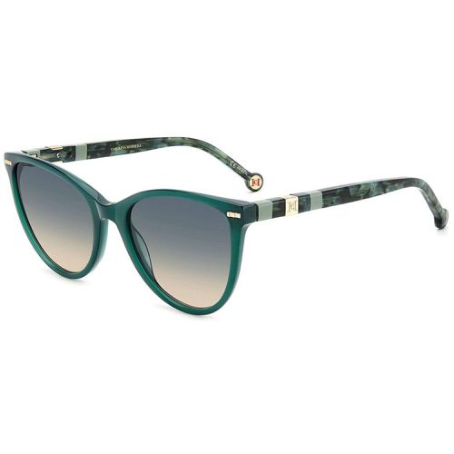 Women's Sunglasses - Green Havana Cat Eye Frame / HER 0107/S 0XGW - Carolina Herrera - Modalova