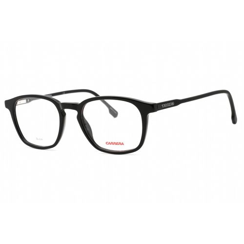 Men's Eyeglasses - Black Half Rim Rectangular Frame / 244 0807 00 - Carrera - Modalova
