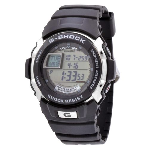 G-7700-1C G-Shock Black Band Watch - Casio - Modalova