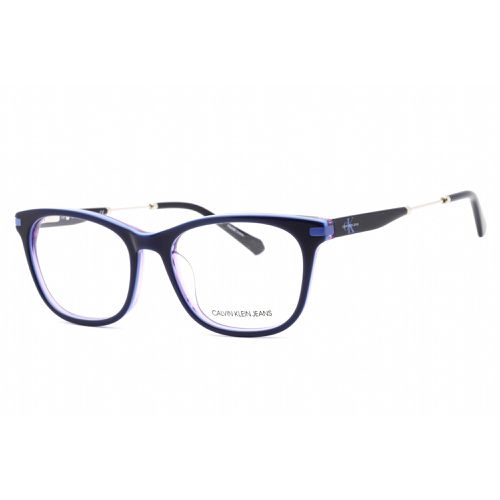 Women's Eyeglasses - Navy/Purple Full Rim Frame / CKJ18706 408 - Calvin Klein Jeans - Modalova