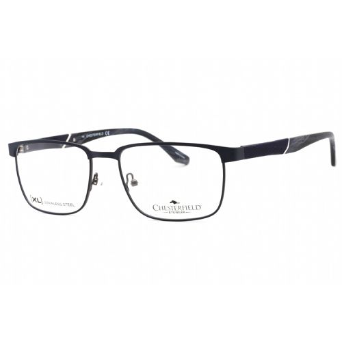 Men's Eyeglasses - Blue Ruthenium Rectangular Frame / CH 82XL H2T 00 - Chesterfield - Modalova