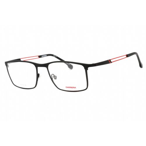 Men's Eyeglasses - Matte Black Rectangular Frame Clear Lens / 8831 0003 00 - Carrera - Modalova