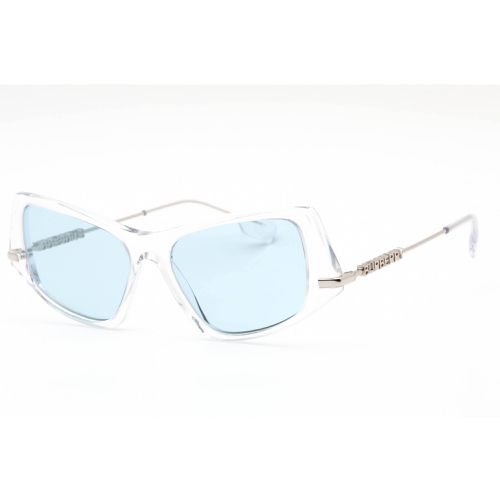 Women's Sunglasses - Transparent Frame Light Azure Lens / 0BE4408 302480 - BURBERRY - Modalova