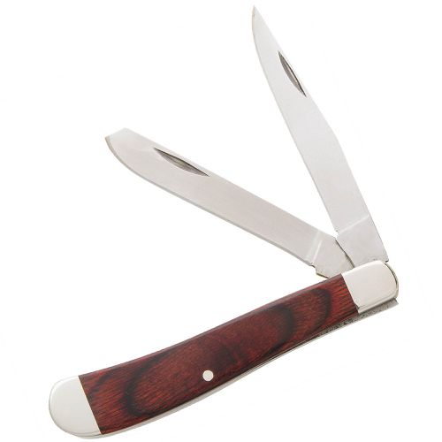 Knife - Rosewood Slimline Trapper 440 Steel Blade, 3 7/8 inch / BS2248R - Bear & Son - Modalova