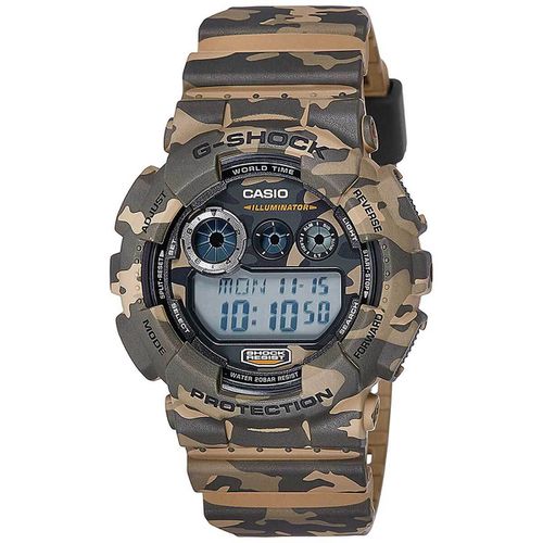 Men's Digital Watch - G-Shock World Time Resin Strap Dive / GD120CM-5 - Casio - Modalova
