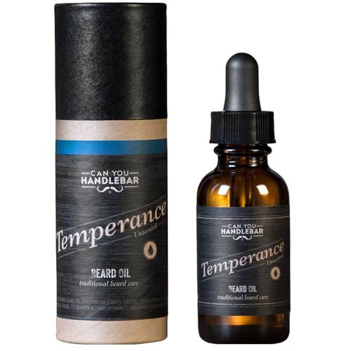 Men's Beard Oil - Temperance Unscented / Oil-Tem0046 - Can You Handlebar - Modalova