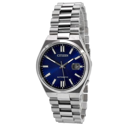 Men's Watch - Tsuyosa Automatic Date Display Blue Dial Bracelet / NJ0150-56L - Citizen - Modalova