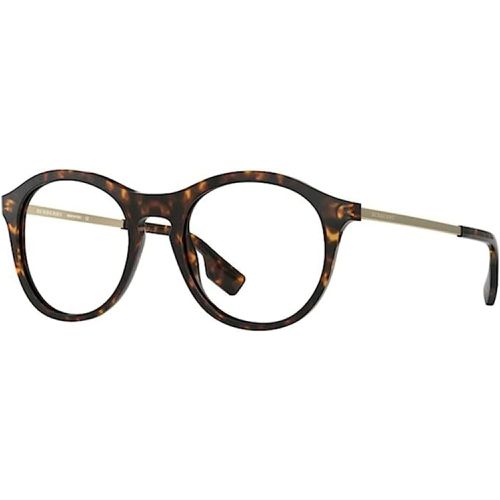 Women's Eyeglasses - Dark Havana Plastic Round Frame / 0BE2287F 3002 - BURBERRY - Modalova