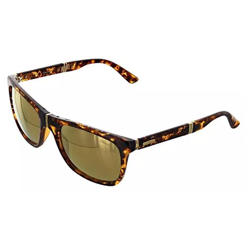 Women's Sunglasses - Brown and Gold Mirror Lens / SCH135S-978G-57-20-140 - Chopard - Modalova
