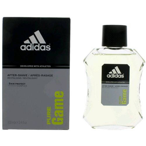 Men's After Shave - Pure Game with Woody Spicy Fragrance Authentic, 3.4 oz - Adidas - Modalova