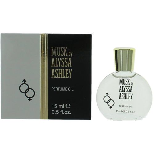 Women's Perfume Oil - Musk with Truly Romantic Fragrance, 0.5 oz - Alyssa Ashley - Modalova