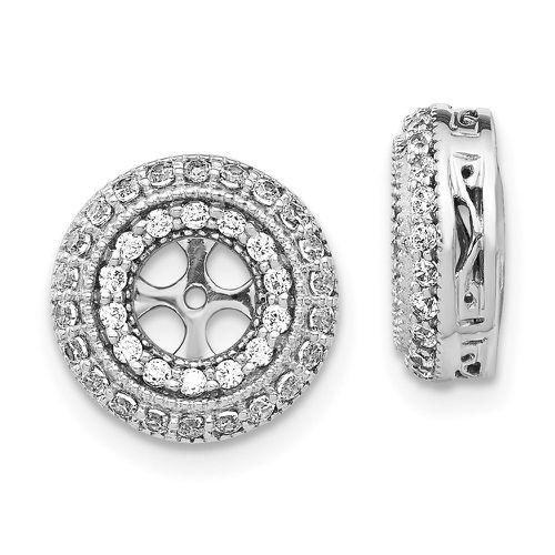K White Gold Fancy Diamond Earring Jackets - Jewelry - Modalova