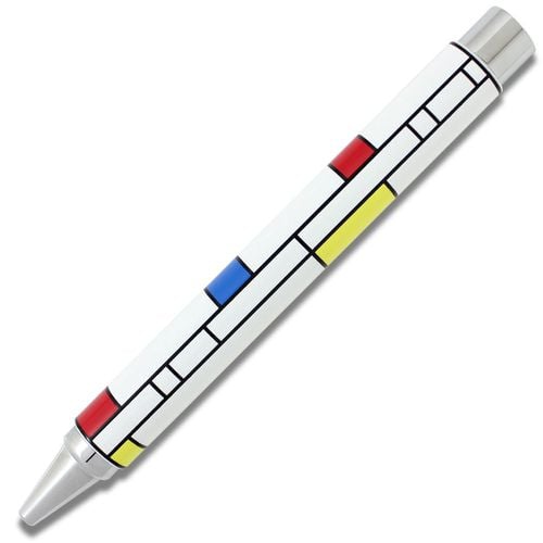 Roller Ball Pen - Piet Brass Barrel Retractable / P3304 - ACME - Modalova