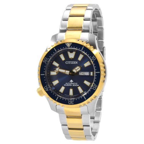 Men's Watch - Promaster Date Display Blue Dial Steel Bracelet / NY0154-51L - Citizen - Modalova